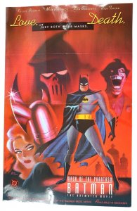 VINTAGE HUGE 1993 Batman Mask of the Phantasm 22x34 Poster 