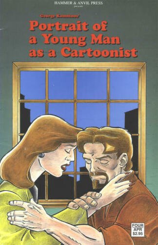 Portrait of a Young Man as a Cartoonist #4 VF; Hammer And Anvil | save on shippi 