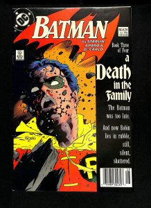 Batman #428 Death of Robin, Jason Todd!