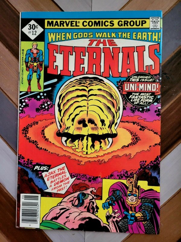 THE ETERNALS #12 (Marvel Comics, June 1979) 1st UNI-MIND  