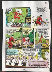 Hand Painted Color Guide-Capt Marvel-Shazam-C35-1975-DC-page 31-Dr Sivana-G