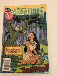 Disney Comic Hits #1 : Marvel 10/95 VF+; Rare Newsstand Variant Pocahontas