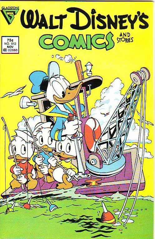 Comics and Stories, Walt Disney's #512 (Nov-86) VF/NM High-Grade Donald Duck,...