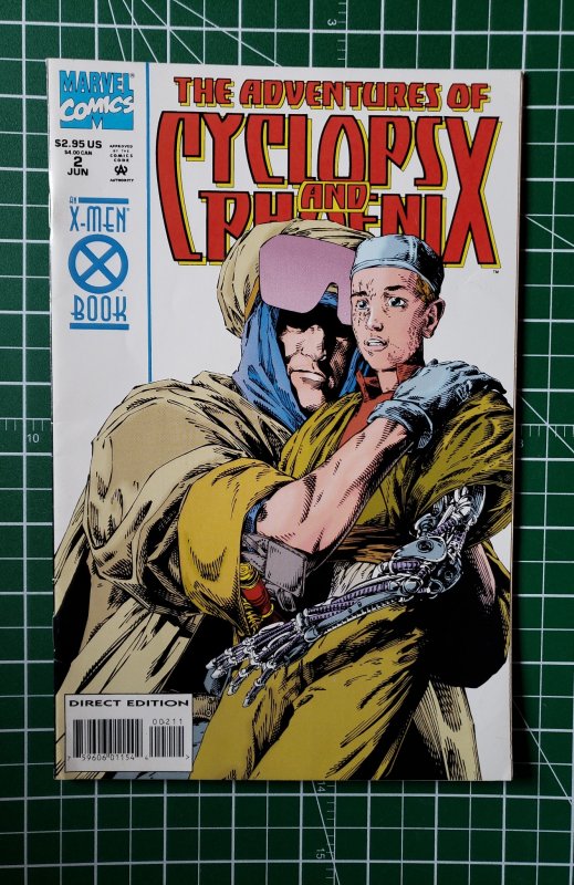 The Adventures of Cyclops and Phoenix #2 (1994) Mid Grade