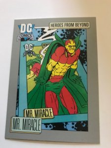 MR. MIRACLE #123 card : 1992 DC Universe Series 1, NM/M, Impel