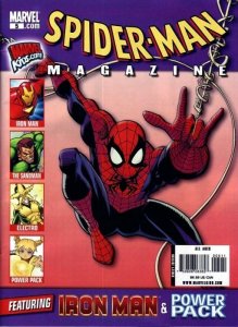 Spider-Man Magazine (2nd Series) #5 FN ; Marvel | Iron Man Power Pack