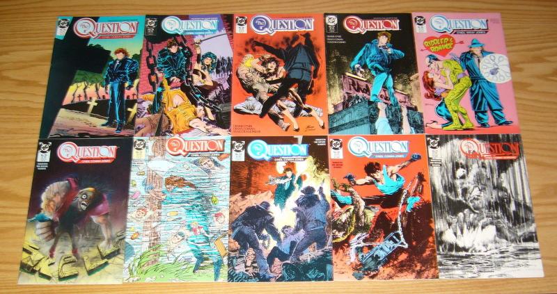 the Question #1-36 VF/NM complete series + (2) annuals + #37 - dc comics set 17