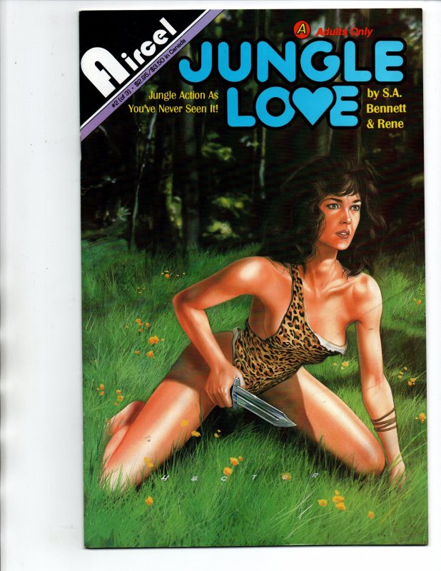 Jungle Love #1 2 & 3 - Aircel - 1991 - VF/NM