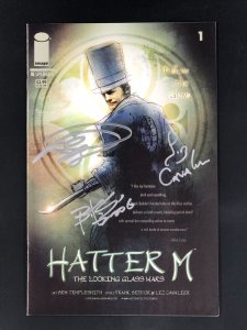 Hatter M: The Looking Glass Wars #1 Second Print Cover (2005) SIGNED!