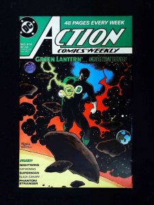 Action Comics #614  Dc Comics 1988 Vf+