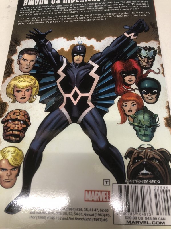 The Inhumans (2015) TPB • Signed By Stan Lee • Certification Of Authenticity