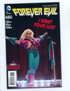 Forever Evil #7 Robot Chicken Cover (2014)