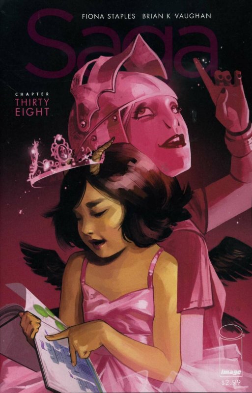 Saga (Image) #38 VG; Image | low grade - Brian K. Vaughan/Fiona Staples - we com