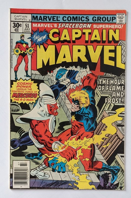 Captain Marvel #51 (1977)  VG/FN