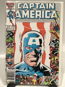 Captain America #323 Newsstand Edition (1986)