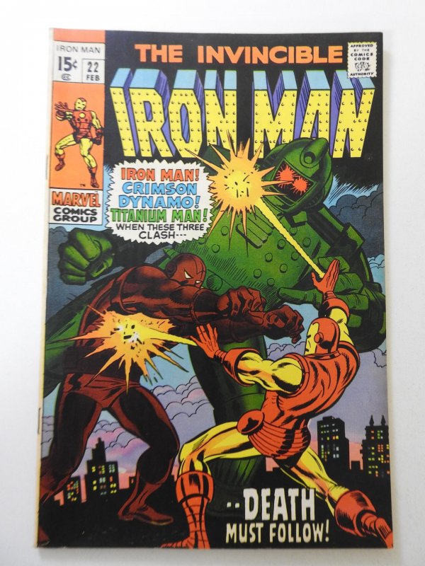 Iron Man #22 (1970) VF+ Condition!
