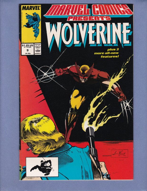 Marvel Comics Presents #9 FN Wolverine Marvel 1988