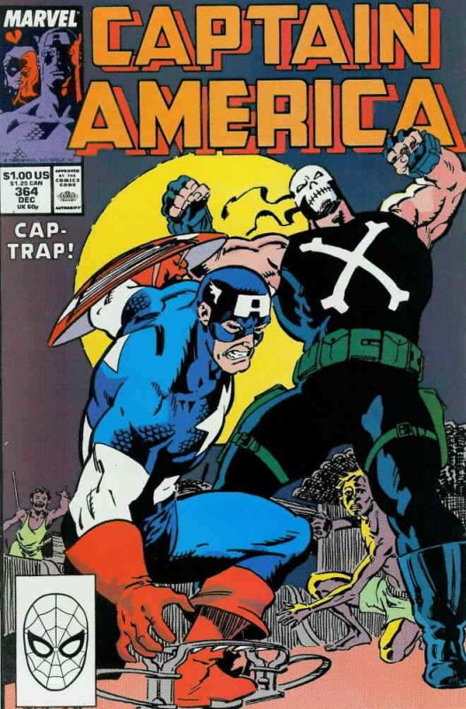 Captain America (1st Series) #364 VF; Marvel | save on shipping - details inside