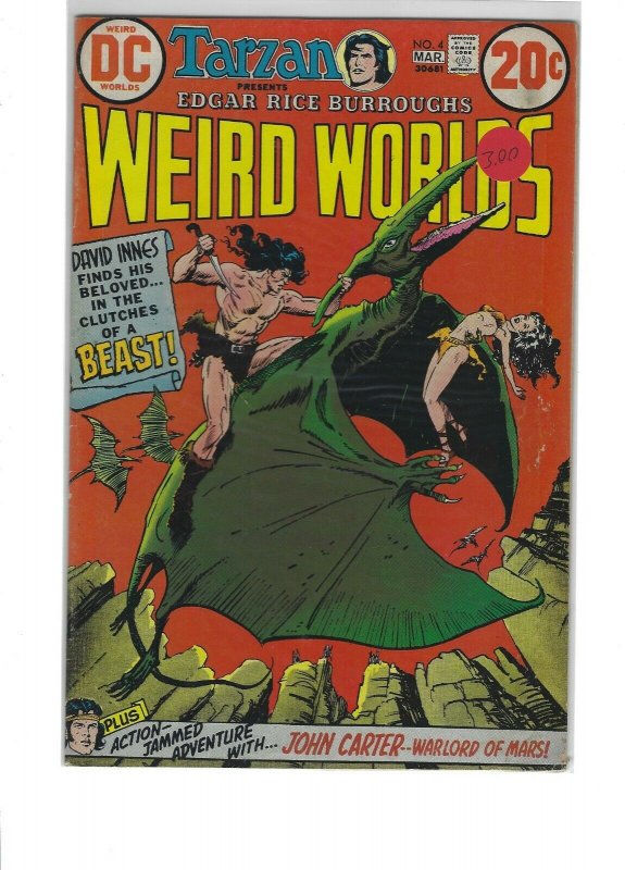 Tarzan presents Weird Worlds #4 