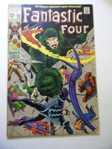 Fantastic Four #83 (1969) VG+ Condition