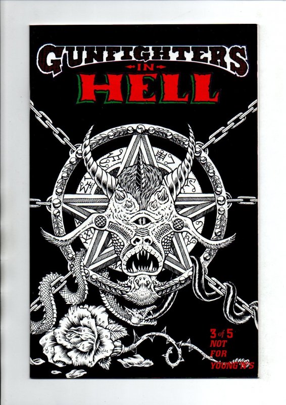 Gunfighters in Hell #1 2 3 4 & 5 Complete Set -Vigil- erotic weird western - NM