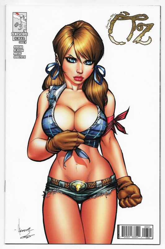 GFT Grimm Fairy Tales Oz #3 Cvr D Ale Garza (Zenescope, 2013) VF