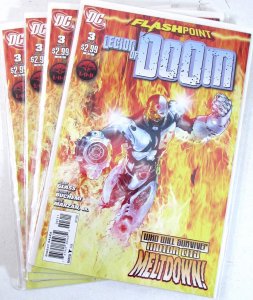 Flashpoint Legion of Doom Lot of 4 #3 x4 DC Comics (2011) 1st Print Comic Books