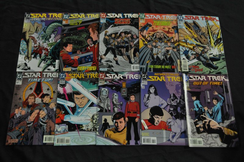 STAR TREK #1-79 (8.0-9.2) COPPER-MODERN LOT 71 ISSUES TOTAL! 