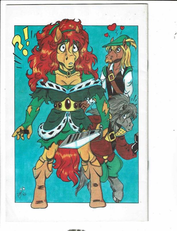 Red Shetland # 6 FN/VF Graphxpress Comic Book 1990 Red Sonja Parody Animal J289