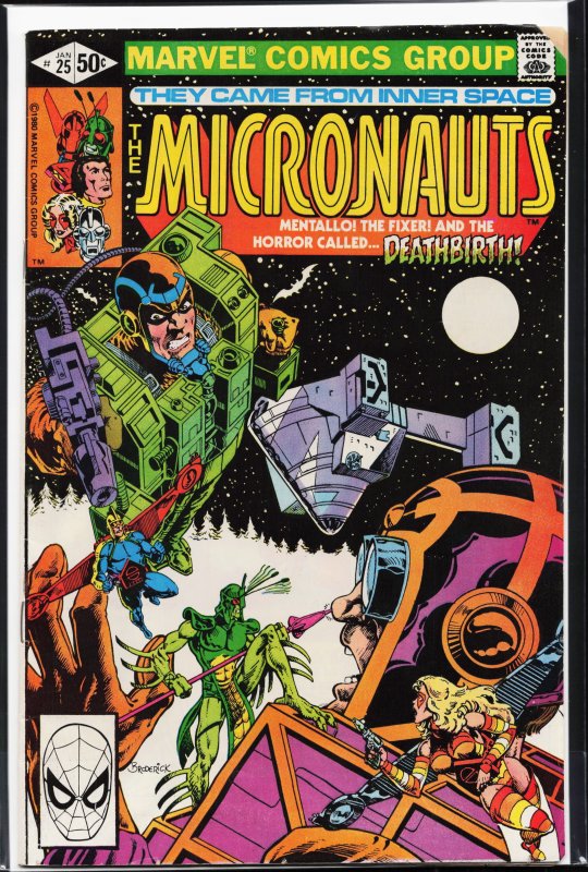 Micronauts #25 (1981) Micronauts / Enigma Force