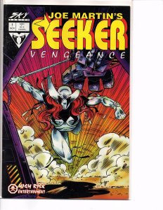 Innovation Comics Hero Alliance #7 & Sky Comics Joe Martin's Seeker #1