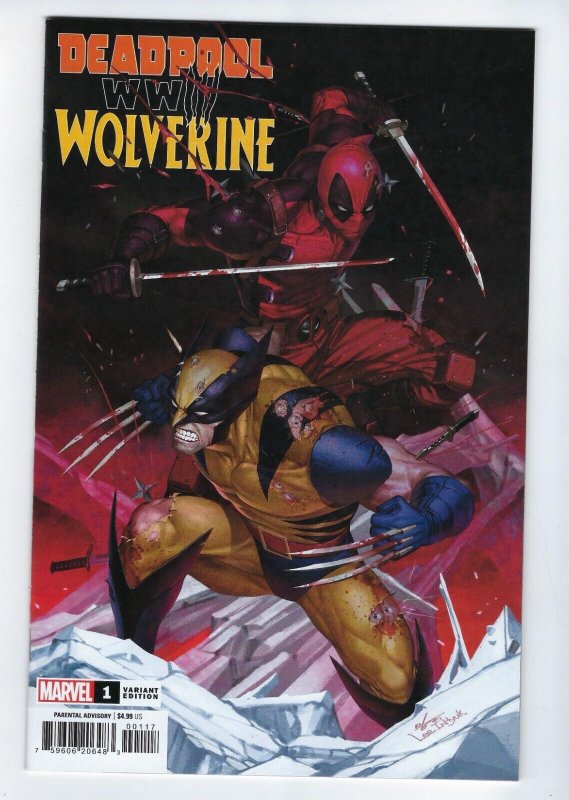 DEADPOOL & WOLVERINE WWIII #1 (2024) 1:25 INCENTIVE INHYUK LEE VARIANT WORLD WAR