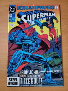 Superman The Man of Steel #23 Direct Market Edition ~ NEAR MINT NM ~ 1993 DC