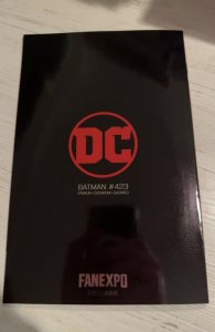 Batman #423 (1988)Fanexpo red metal Batman 423 variant
