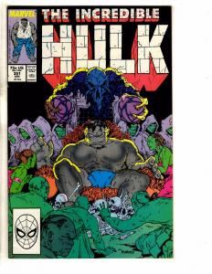 7 Incredible Hulk Marvel Comic Books # 347 348 349 350 351 352 353 Thor TW54