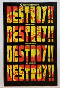 Reid Fleming, Worlds Toughest Milkman #1 (1986, Eclipse) 7.5 VF-