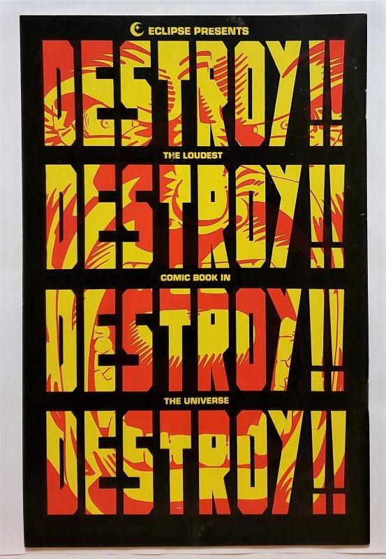 Reid Fleming, Worlds Toughest Milkman #1 (1986, Eclipse) 7.5 VF-