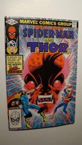 MARVEL TEAM-UP 115 *HI-GR* SPIDER-MAN THOR VS MIND-BENDER DUNGEONS DRAGONS AD
