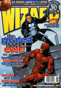 Wizard: The Comics Magazine #105B VG ; Wizard | low grade comic Sentry Sketch pr