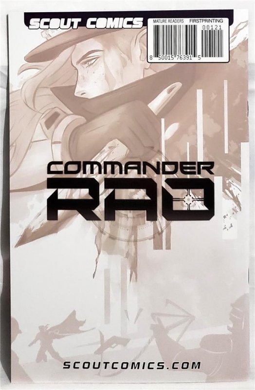 COMMANDER RAO #1 One Shot Colin Tan Cover B (Scout 2021)