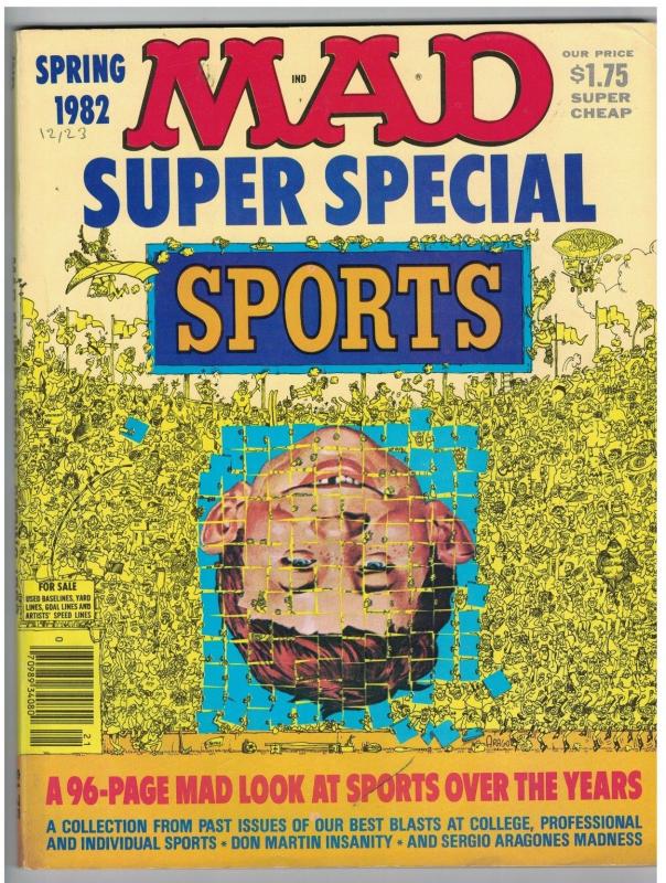 MAD SPECIAL (1982) 38 FINE looks at SPORTS