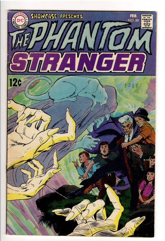 SHOWCASE #80 F+ 6.5 1st APP PHANTOM STRANGER(NEAL ADAMS COVER)