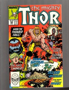 12 Thor Comic Books #385 389 390 392 393 394 395 396 397 399 400 Annual #12 GB2