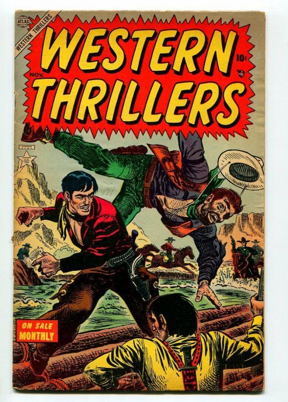 WESTERN THRILLERS #1 1954-FR/G