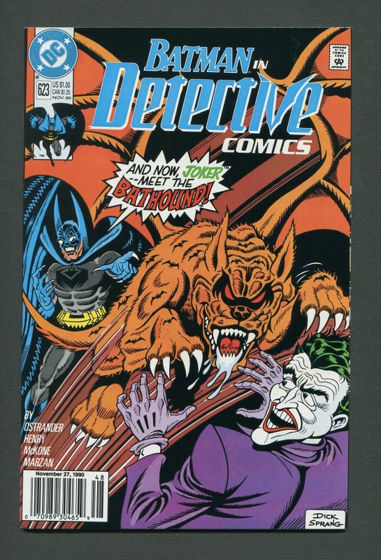 Detective Comics #623 / 8.0 VFN  Newsstand  November 1990