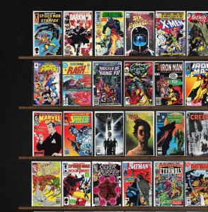 Huge Lot 150+ Comics with The Avengers, Alpha Flight, Batman, Iron Man & More!