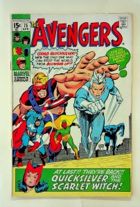 Avengers #75 (Apr 1970, Marvel) - Very Good