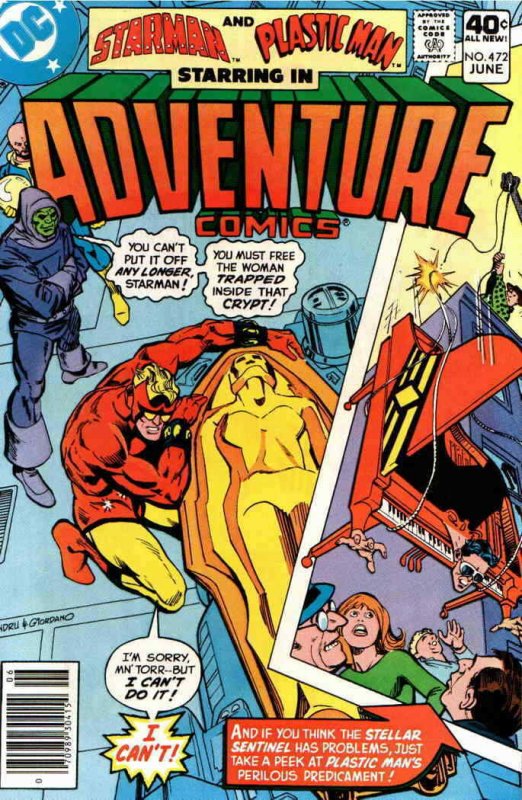 Adventure Comics #472 muy bien; corriente directa | COMBINAMOS el envío 