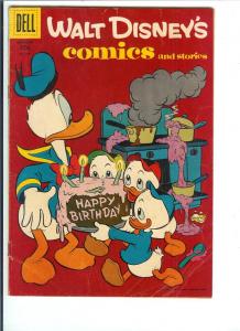 Walt Disney's Comics & Stories #195 Dec. 1956 (VG)