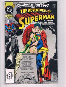 The Adventures Of Superman Annual 1991 #3 VF DC Comics Comic Book DE13